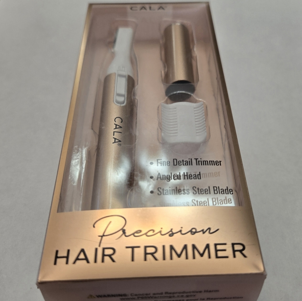 CALA Precision Hair Trimmer - Gold and White